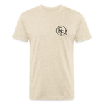RS COWGIRL  Fitted Cotton/Poly Tee - heather cream