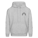 NEVER LOOK BACK Hoodie - heather gray