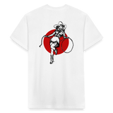 RS COWGIRL  Fitted Cotton/Poly Tee - white