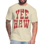 YEEHAW Fitted Tee - heather cream