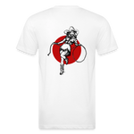 RS COWGIRL  Fitted Cotton/Poly Tee - white