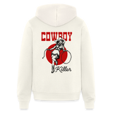 CK Unisex Full Zip Hoodie - vintage white