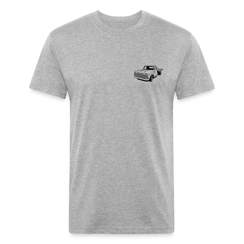 OLD BETSY Fitted Tee - heather gray