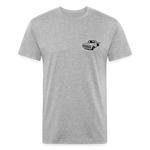 OLD BETSY Fitted Tee - heather gray
