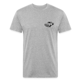 OLD BETSY Fitted Tee - heather gray