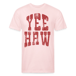 YEEHAW Fitted Tee - blush pink 