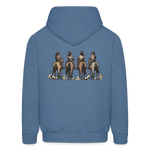 HOW 'BOUT THEM COWGIRLS Hoodie - denim blue