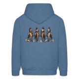HOW 'BOUT THEM COWGIRLS Hoodie - denim blue