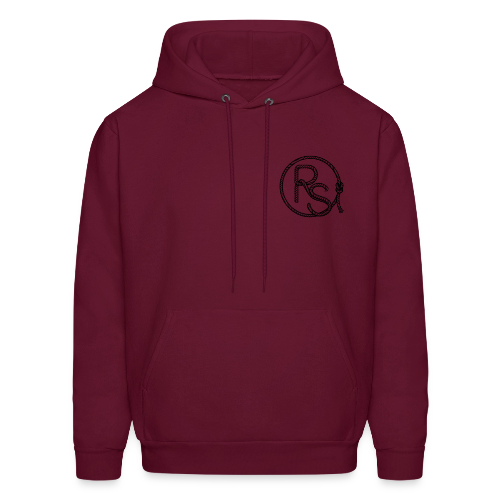 HOLD YOUR HORSES Hoodie - burgundy