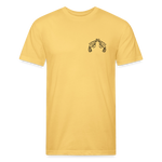 PISTOLS Fitted Tee - pastel yellow