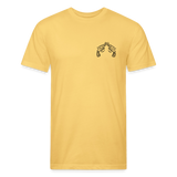 PISTOLS Fitted Tee - pastel yellow