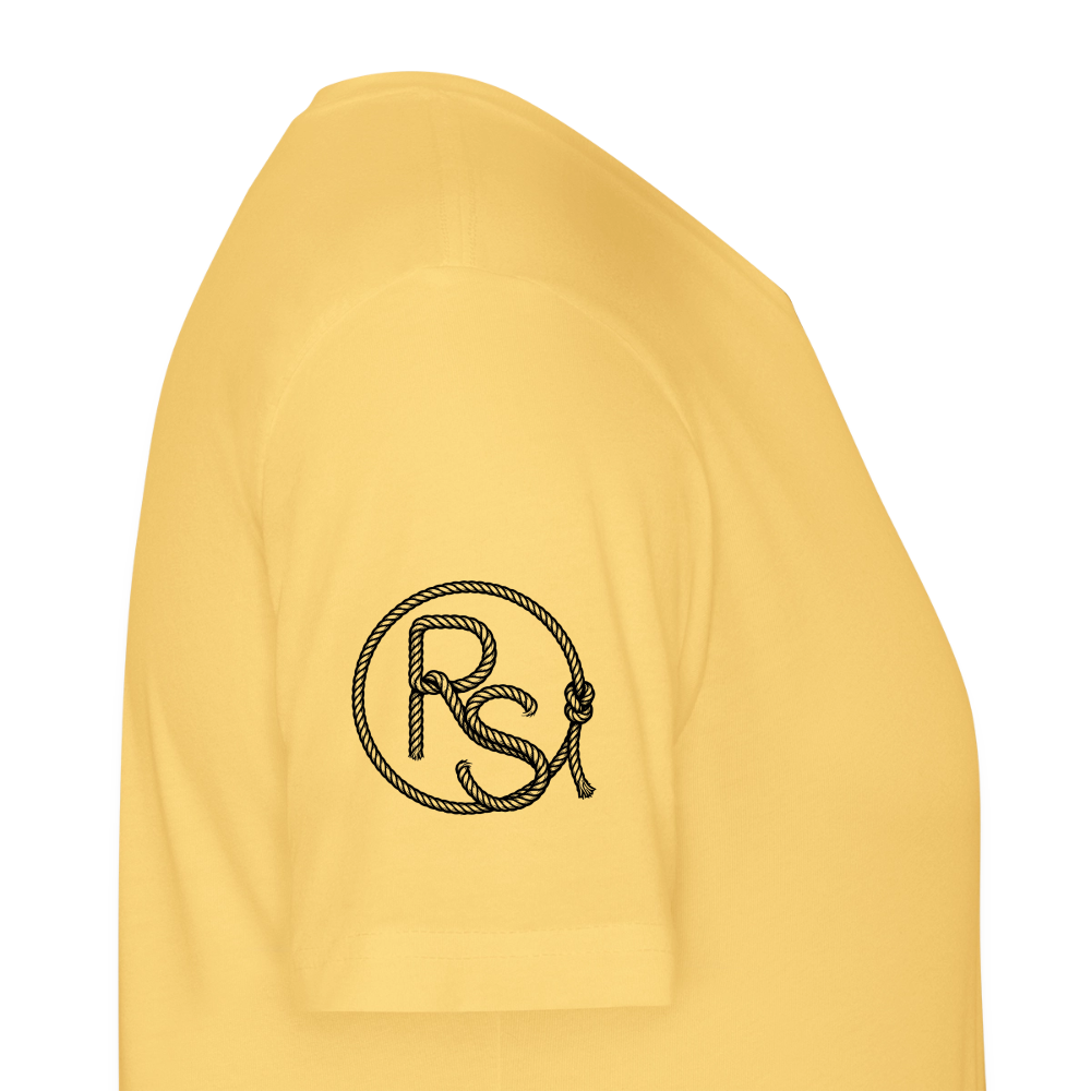 OLD BETSY Fitted Tee - pastel yellow
