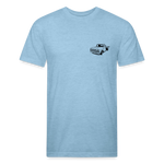 OLD BETSY Fitted Tee - heather blue
