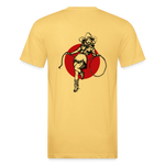 RS COWGIRL  Fitted Cotton/Poly Tee - pastel yellow
