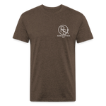 RS Fitted Tee - heather espresso