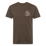 RS Fitted Tee - heather espresso