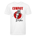 CK Fitted Cotton/Poly Tee - white