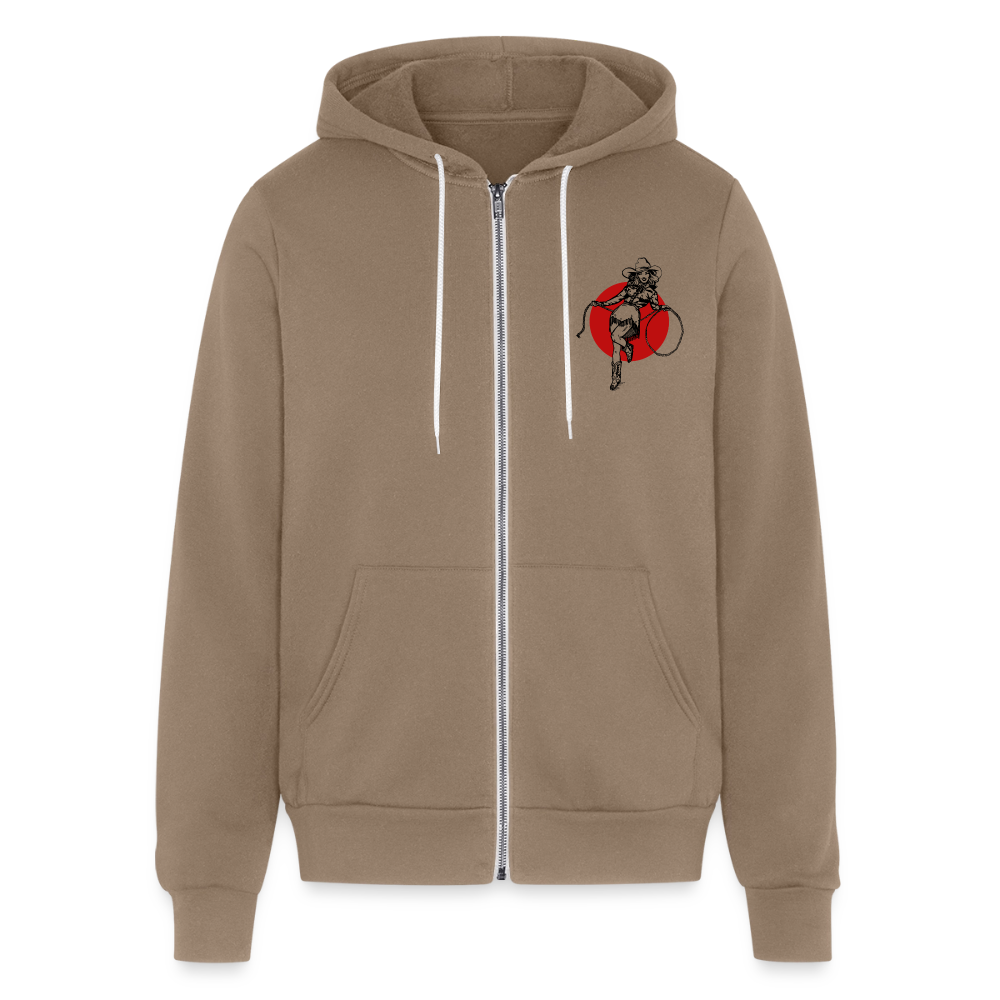 CK Unisex Full Zip Hoodie - cinder