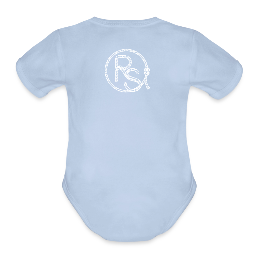 COWGIRLS Organic Baby Onesie - sky