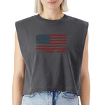 MERICA Muscle Tank - faded black