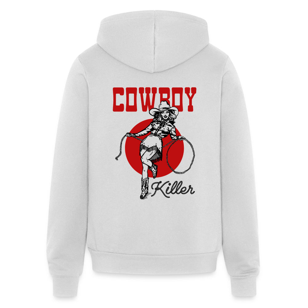 CK Unisex Full Zip Hoodie - silver
