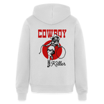 CK Unisex Full Zip Hoodie - silver