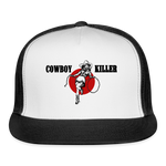 COWBOY KILLER Trucker Hat - white/black