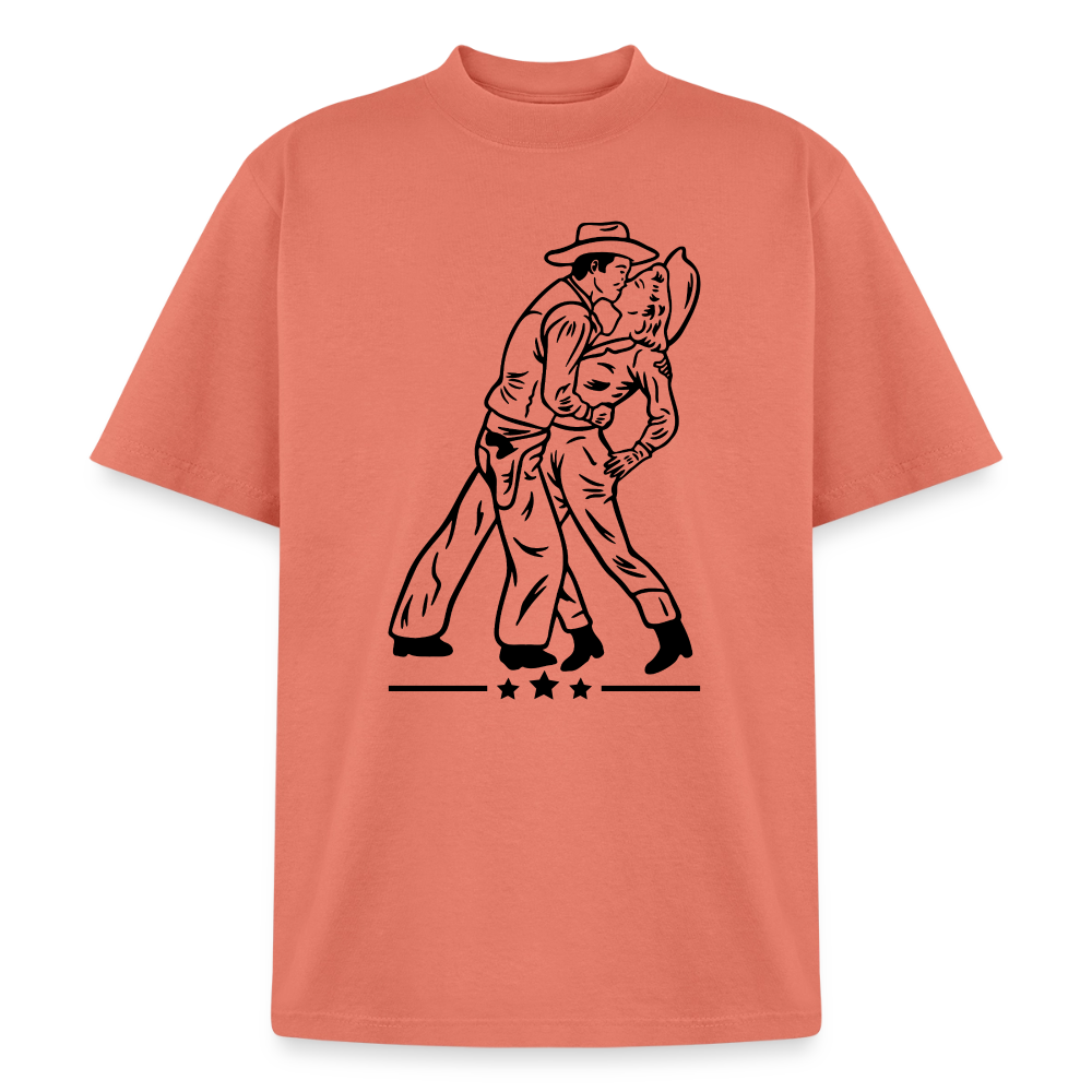COWBOY KISS Heavyweight Tee - peach