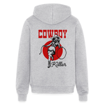CK Unisex Full Zip Hoodie - heather gray
