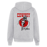 CK Unisex Full Zip Hoodie - heather gray