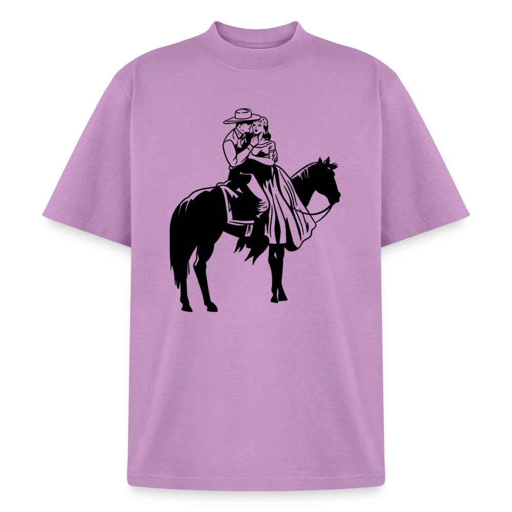 LOVE STORY Heavyweight Tee - lilac