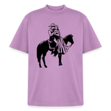 LOVE STORY Heavyweight Tee - lilac