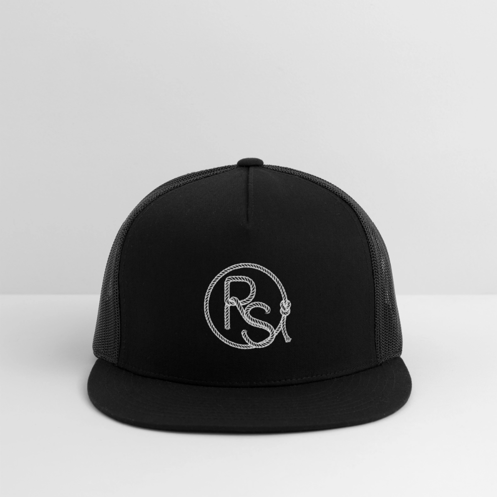 RS LASSO Trucker Hat - black/black
