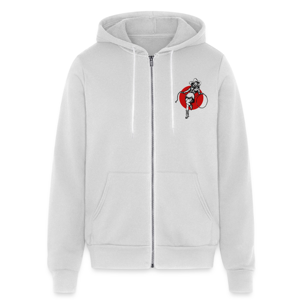 CK Unisex Full Zip Hoodie - silver