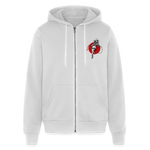 CK Unisex Full Zip Hoodie - silver