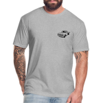 OLD BETSY Fitted Tee - heather gray