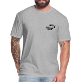 OLD BETSY Fitted Tee - heather gray