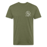 RS Fitted Tee - heather military green