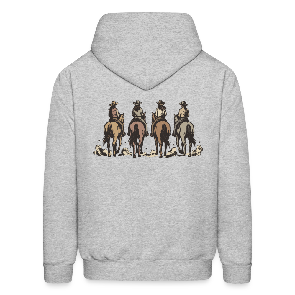 HOW 'BOUT THEM COWGIRLS Hoodie - heather gray