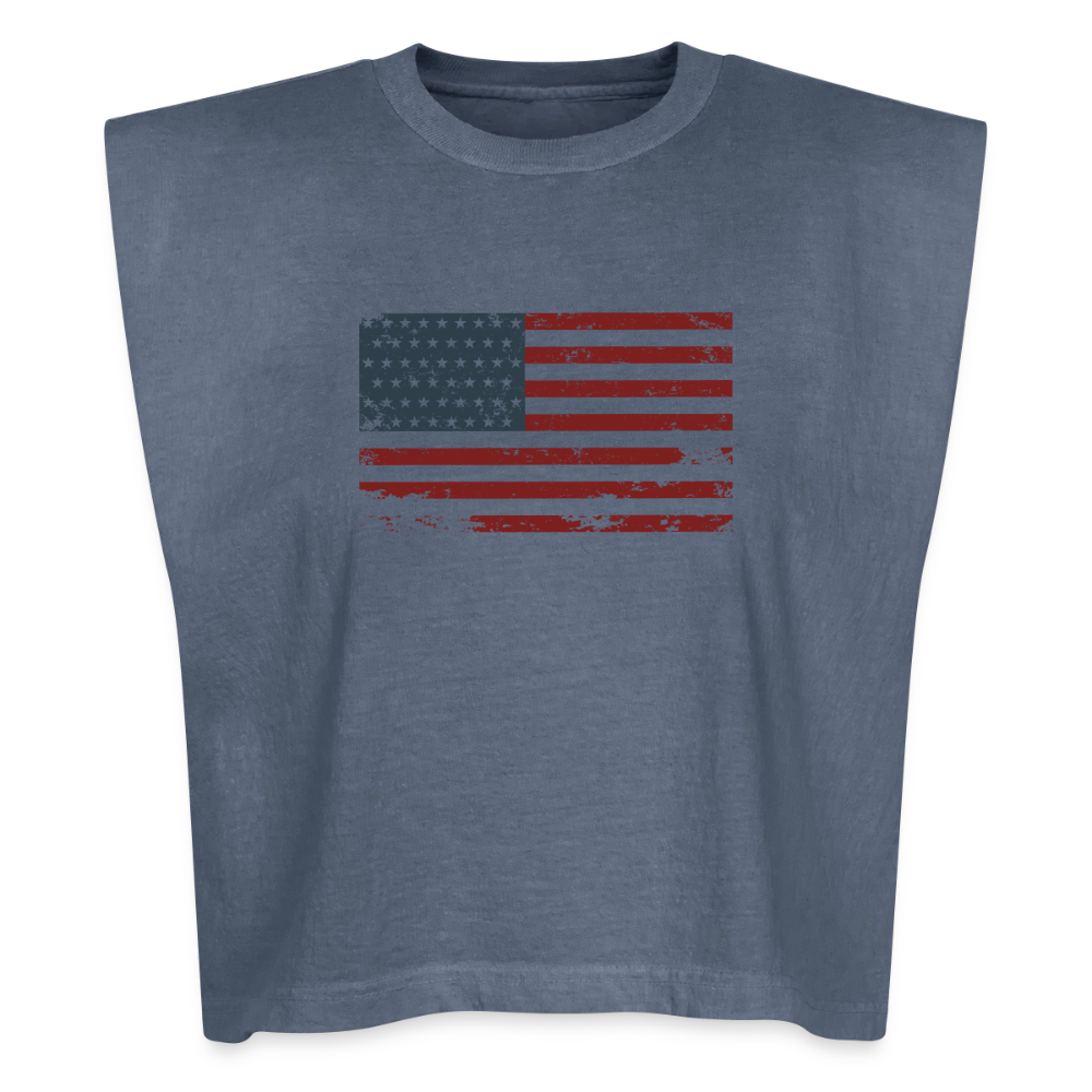 MERICA Muscle Tank - faded navy