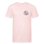 RS COWGIRL  Fitted Cotton/Poly Tee - blush pink 