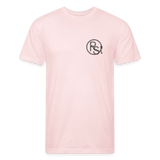 RS COWGIRL  Fitted Cotton/Poly Tee - blush pink 