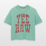 YEEHAW Women's Boxy Tee - saltwater